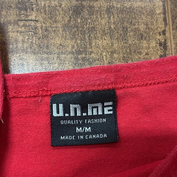 Hot Red Crop Top size M - Picture 3 of 4